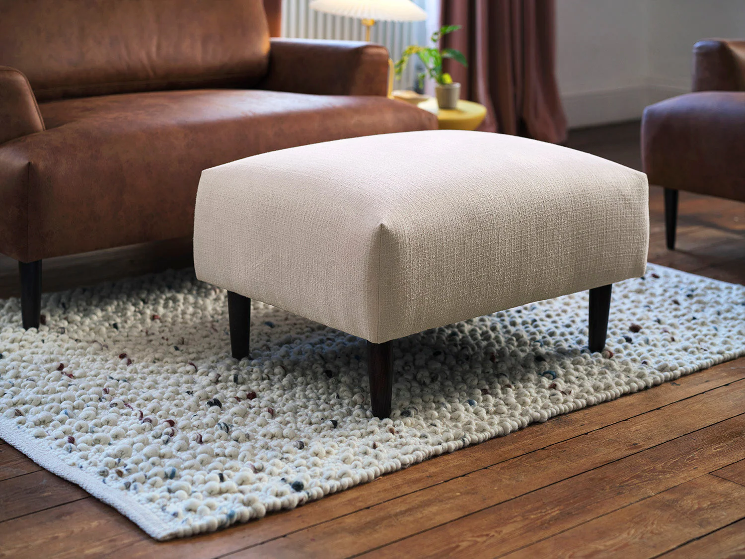 Model 05 Ottoman, Pumice - Image 2
