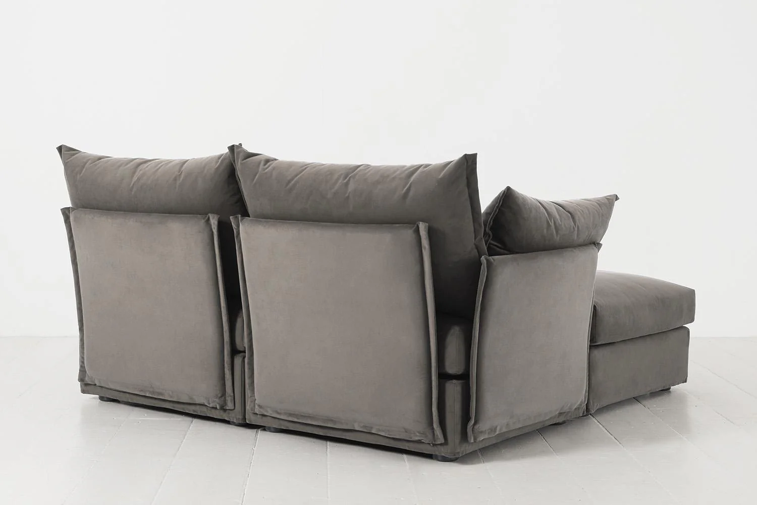 Model 06 2-Seater Left Chaise Sofa, Elephant - Image 4