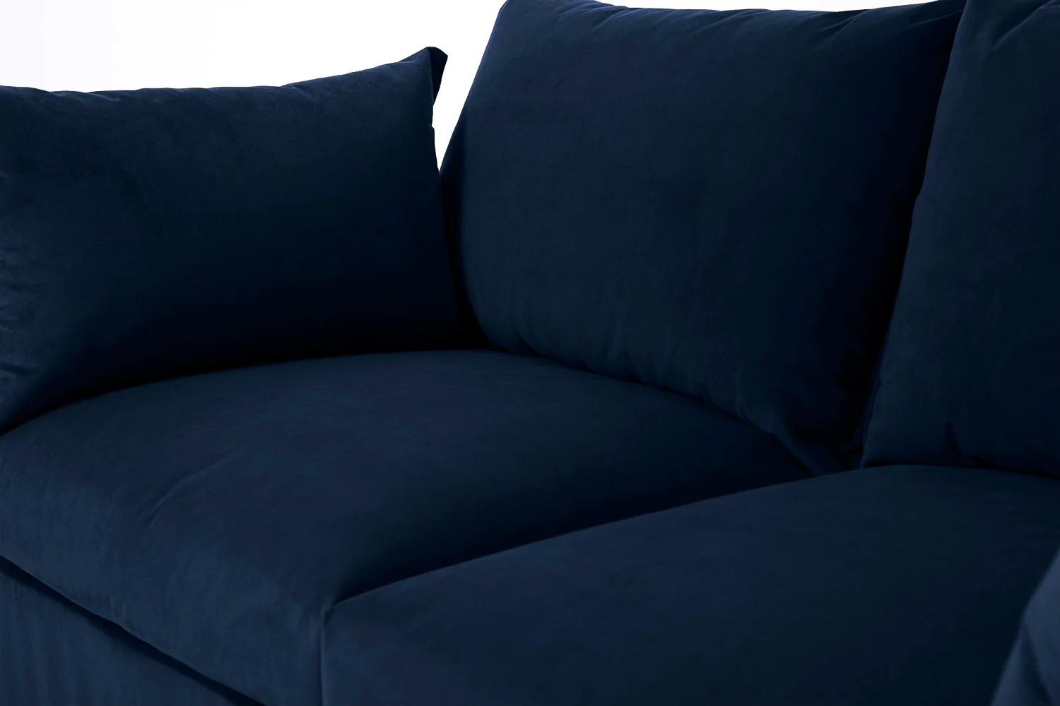 Model 06 2-Seater Left Chaise Sofa, Indigo - Image 6