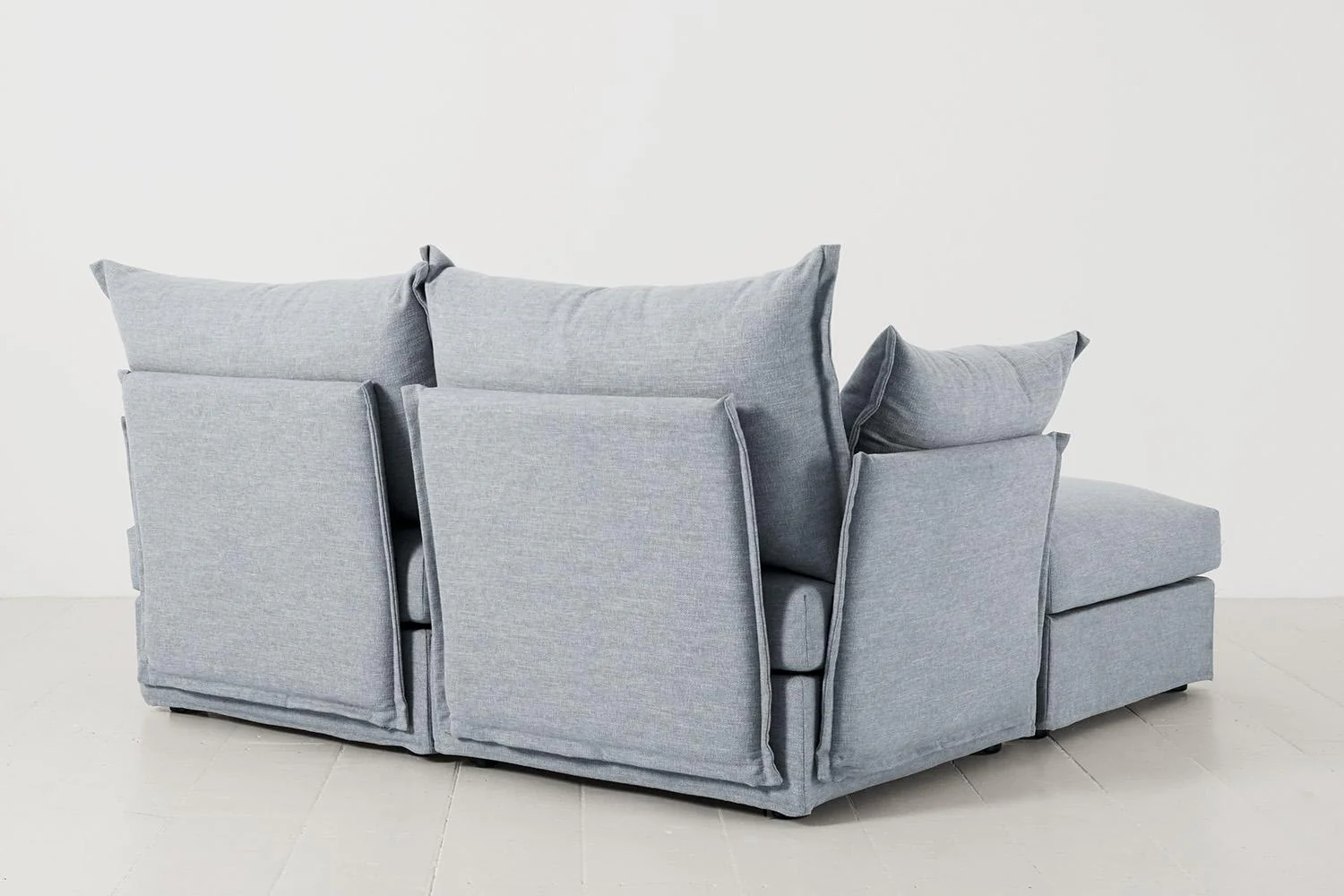 Model 06 2-Seater Left Chaise Sofa, Seaglass - Image 4
