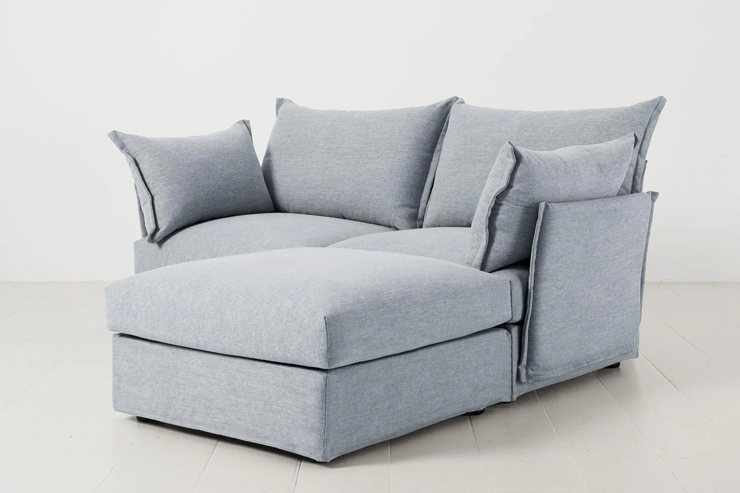 Model 06 2-Seater Right Chaise Sofa, Seaglass - Image 2
