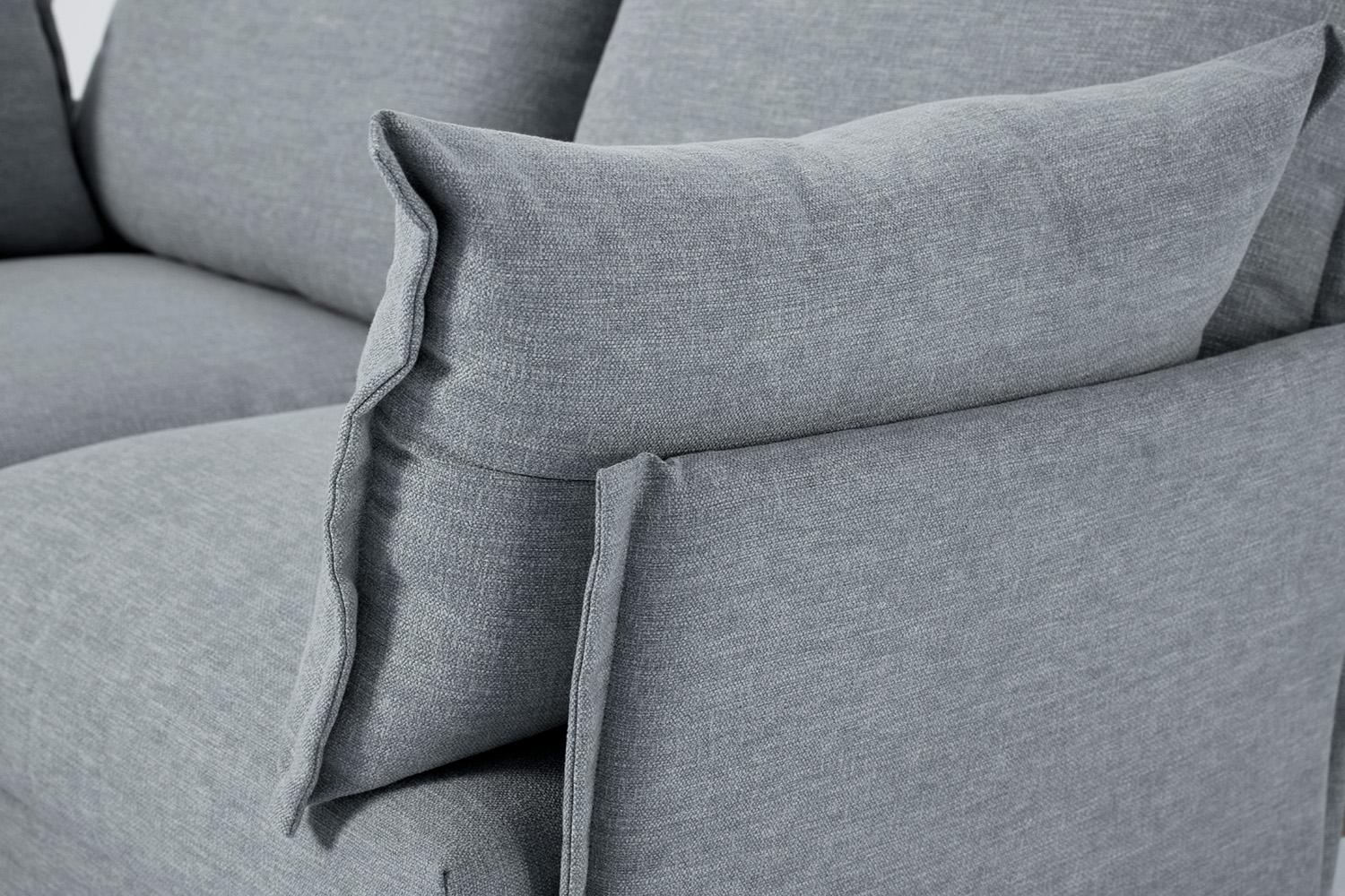 Model 06 2-Seater Right Chaise Sofa, Seaglass - Image 6