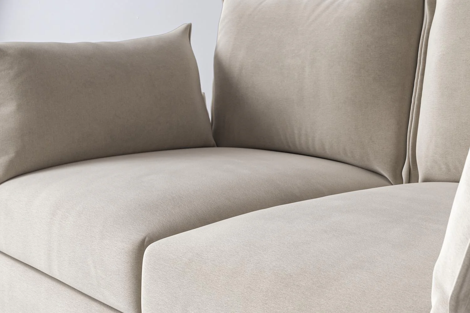Model 06 2-Seater Sofa, Chalk - Image 6