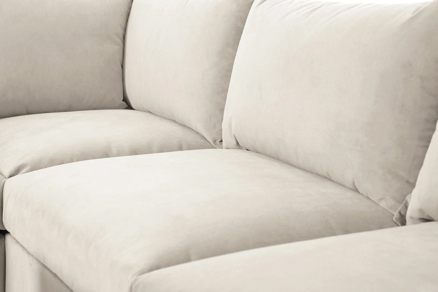 Model 06 3-Seater Left Chaise Sofa, Bone - Image 7