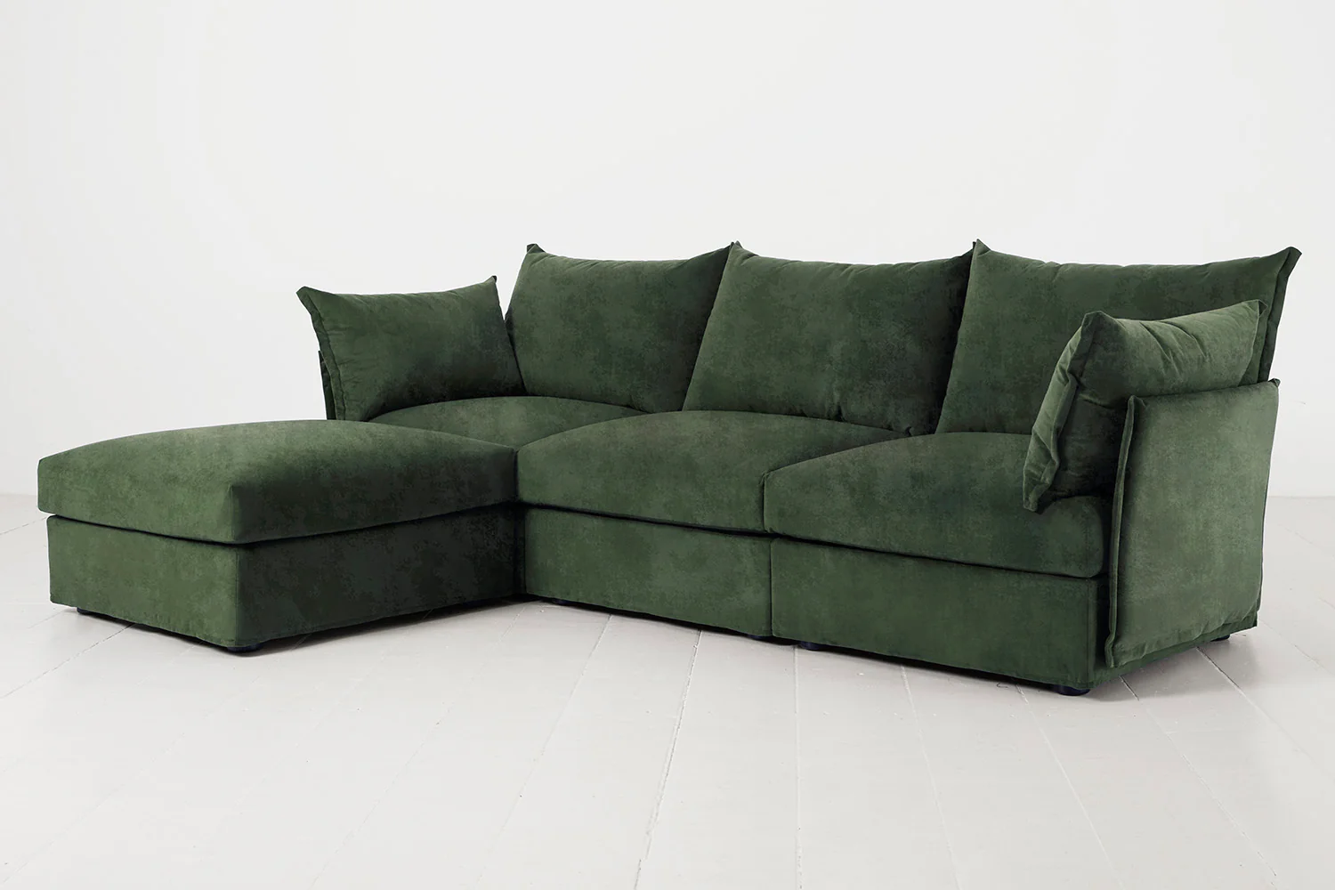 Model 06 3-Seater Left Chaise Sofa, Conifer - Image 2