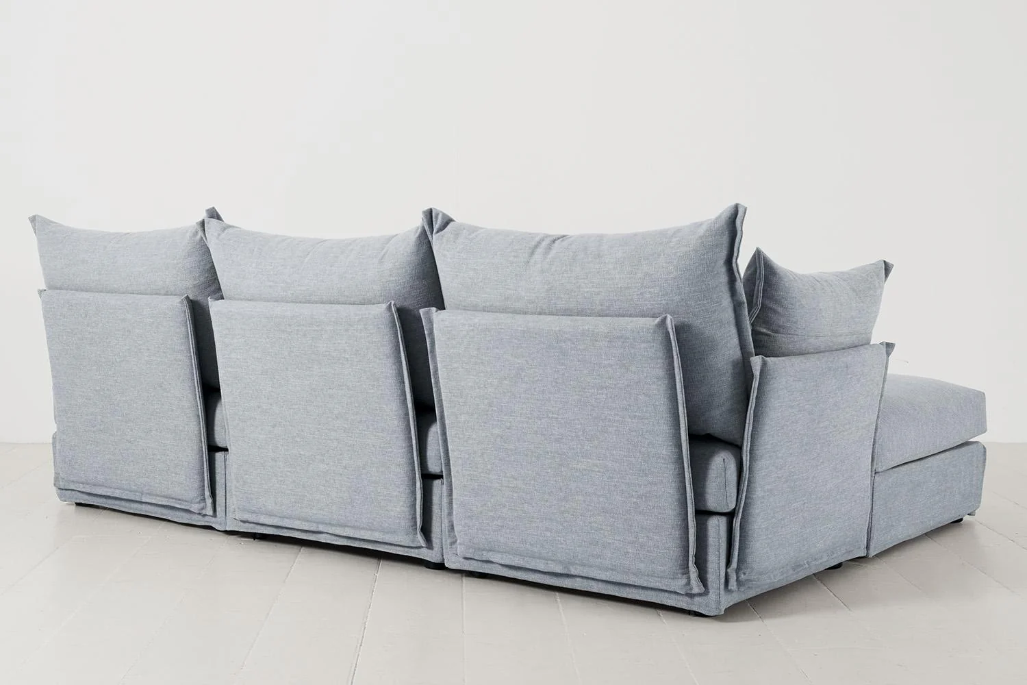 Model 06 3-Seater Left Chaise Sofa, Seaglass - Image 4