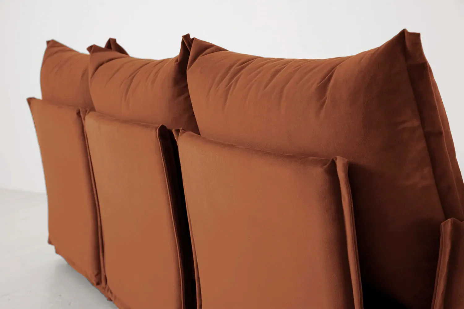 Model 06 3-Seater Left Chaise Sofa, Umber - Image 4