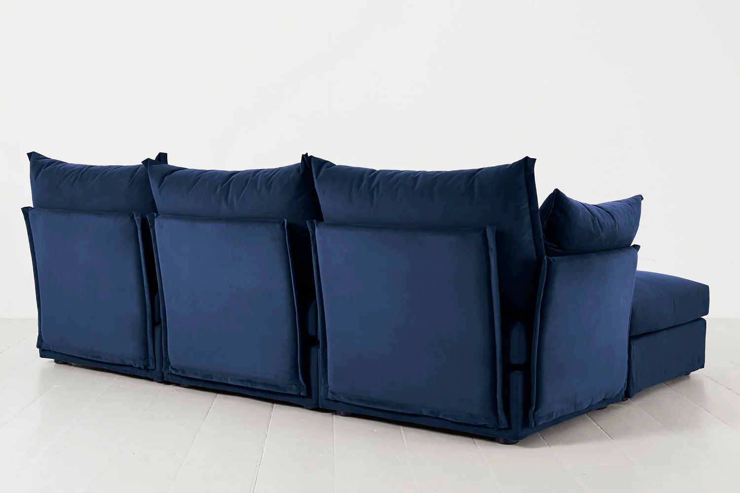 Model 06 3-Seater Right Chaise Sofa, Indigo - Image 4