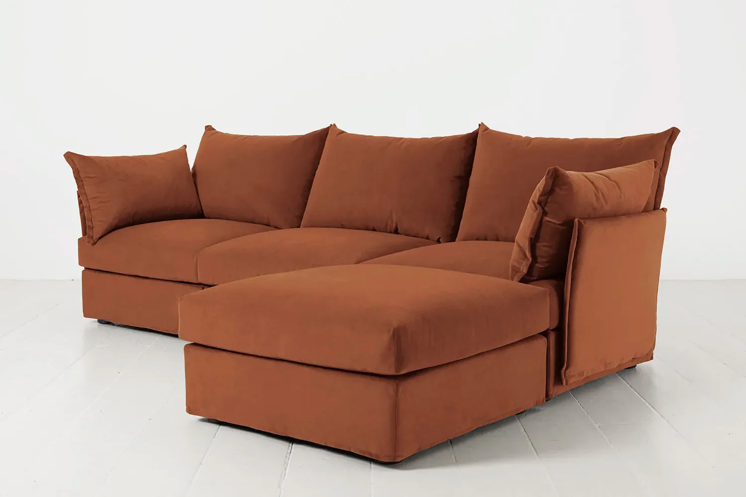 Model 06 3-Seater Right Chaise Sofa, Umber - Image 5