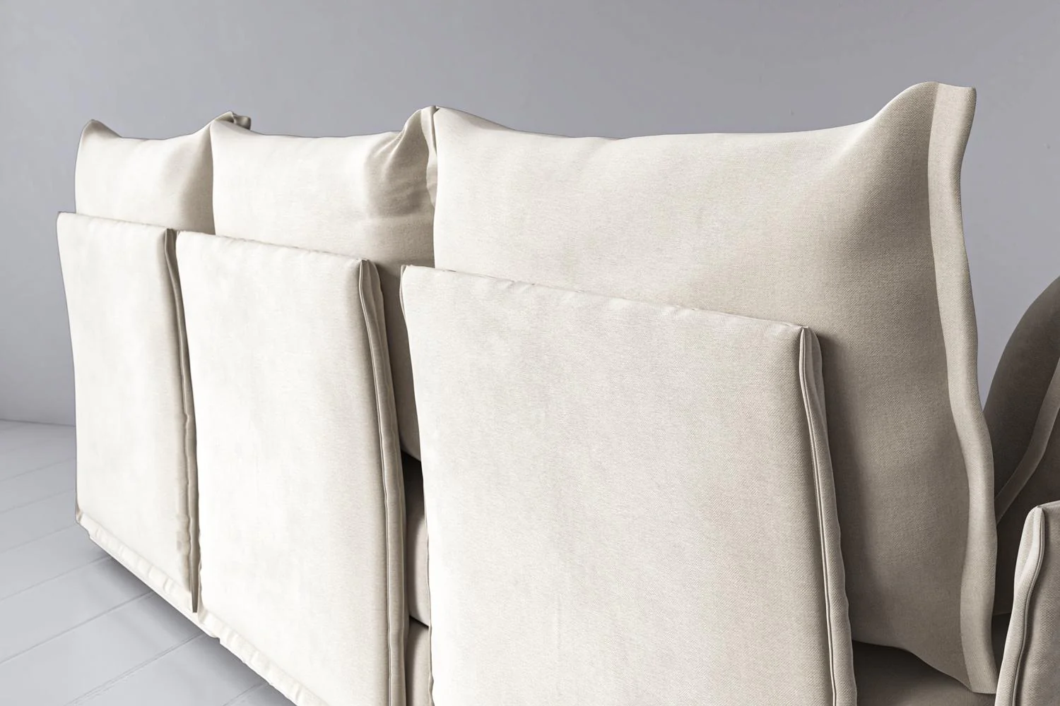 Model 06 3-Seater Sofa, Chalk - Image 6