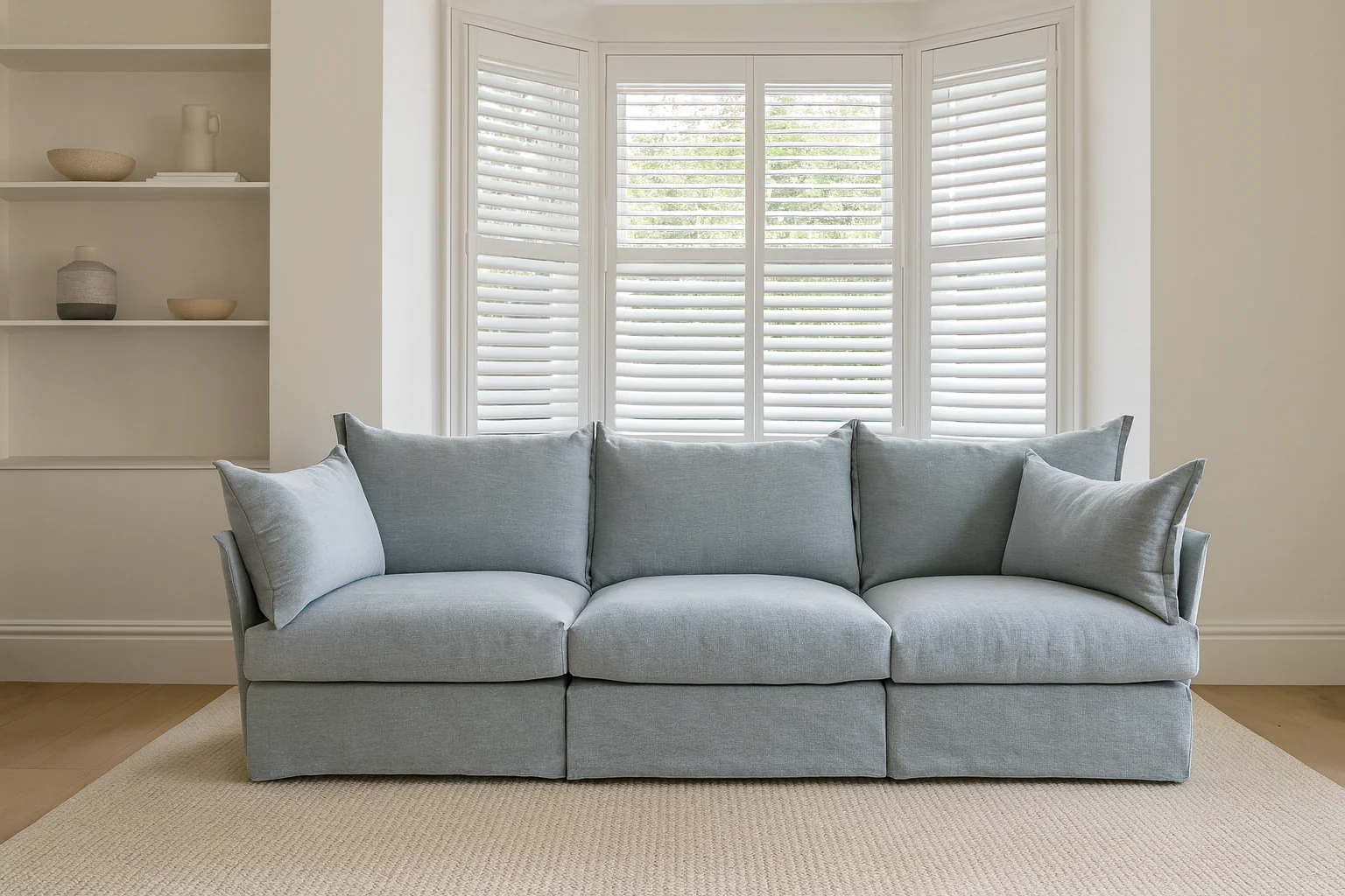 Model 06 3-Seater Sofa, Seaglass - Image 2