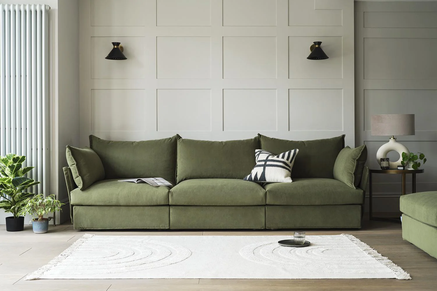 Model 06 3-Seater Sofa, Vine - Image 2