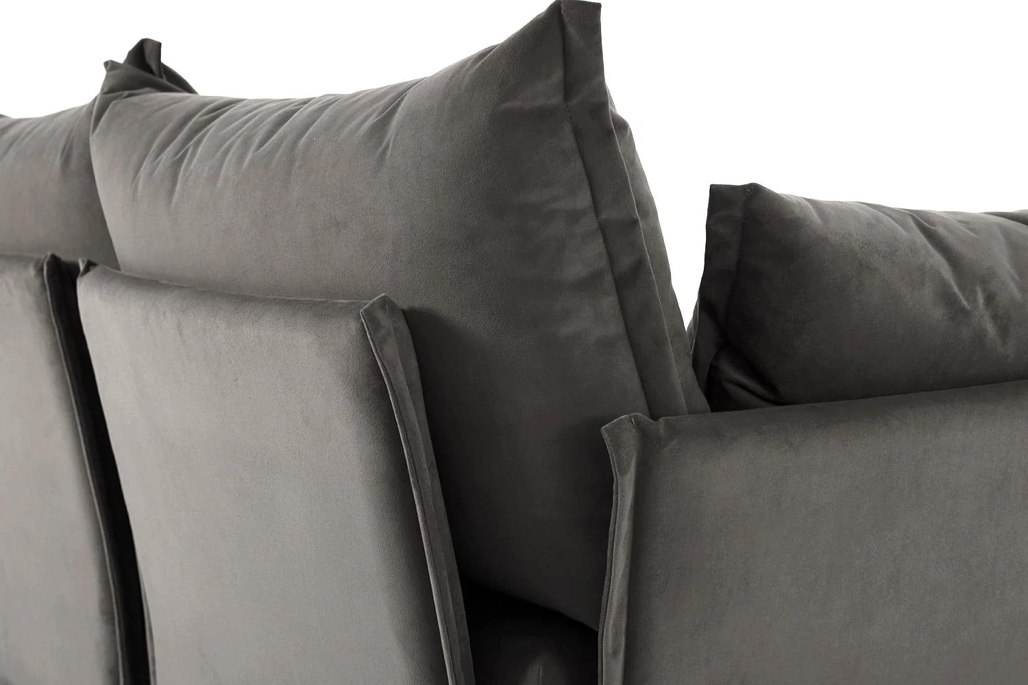 Model 06 Corner Sofa with Ottoman, Elephant - Image 4