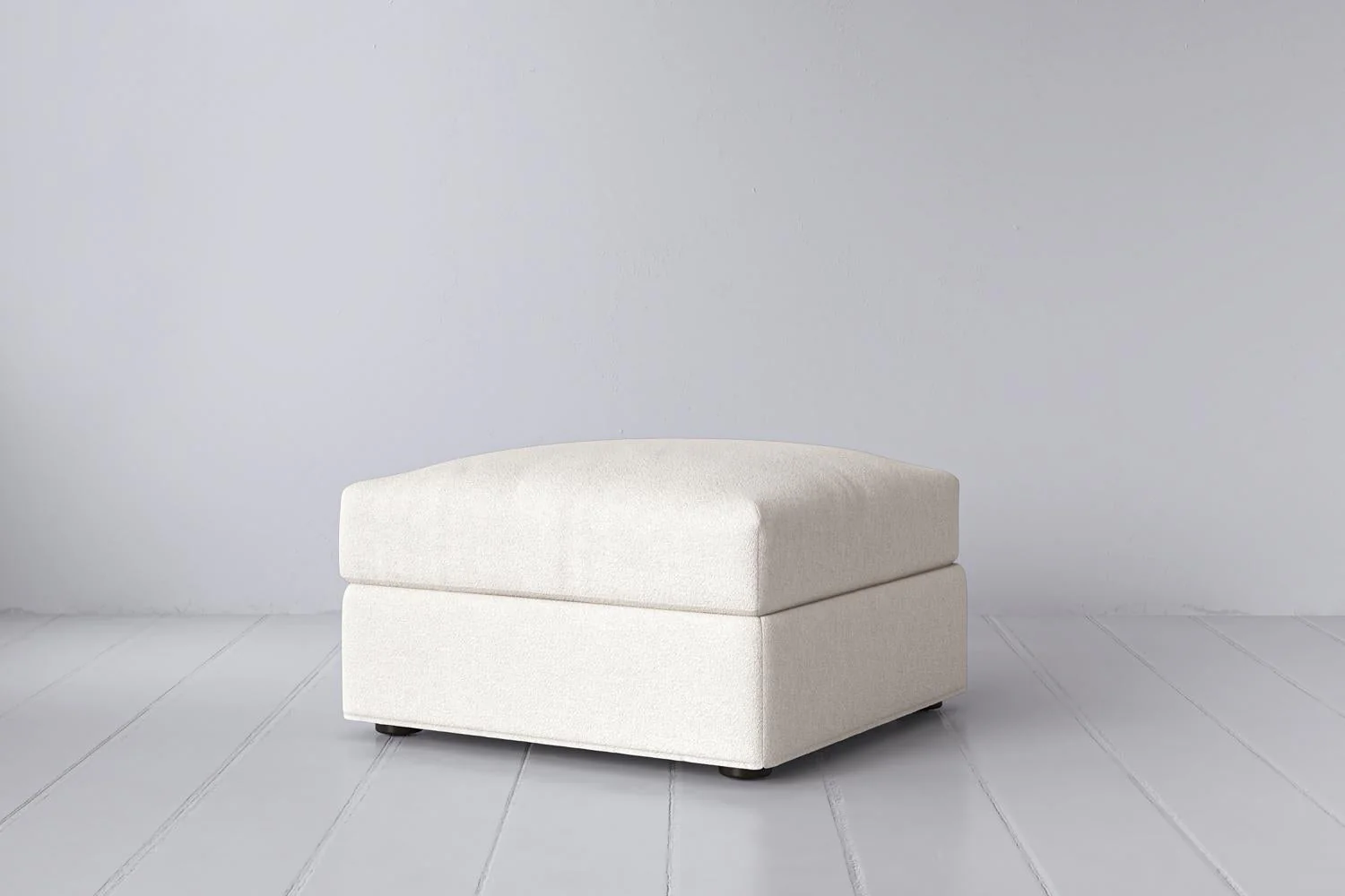 Model 06 Ottoman, Ivory - Image 2