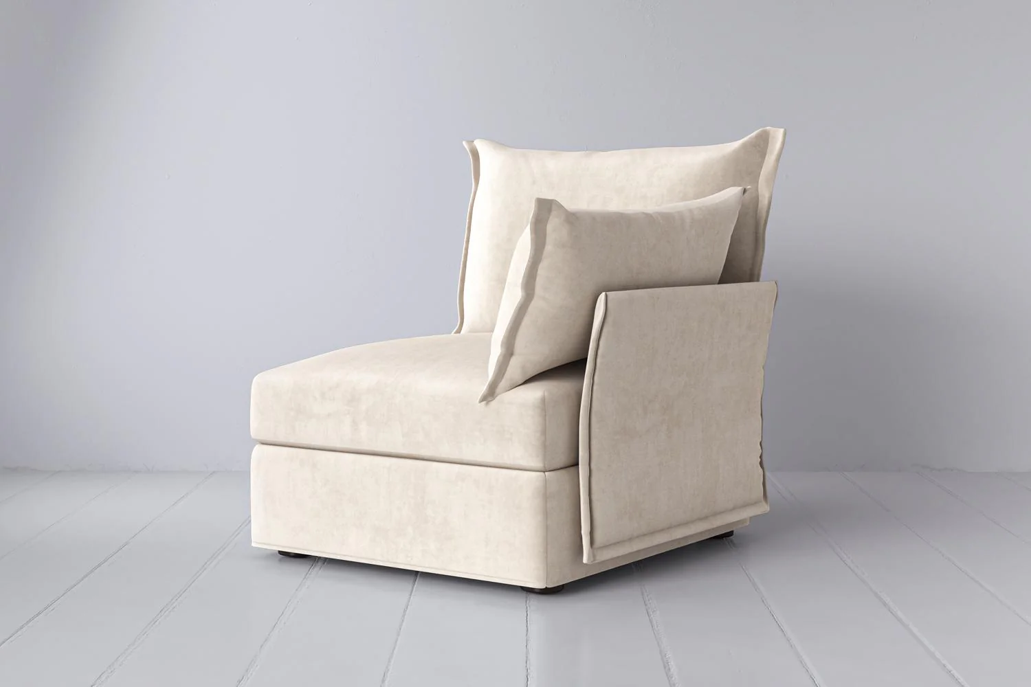 Model 06 Right Arm Module Sofa, Bone - Image 2