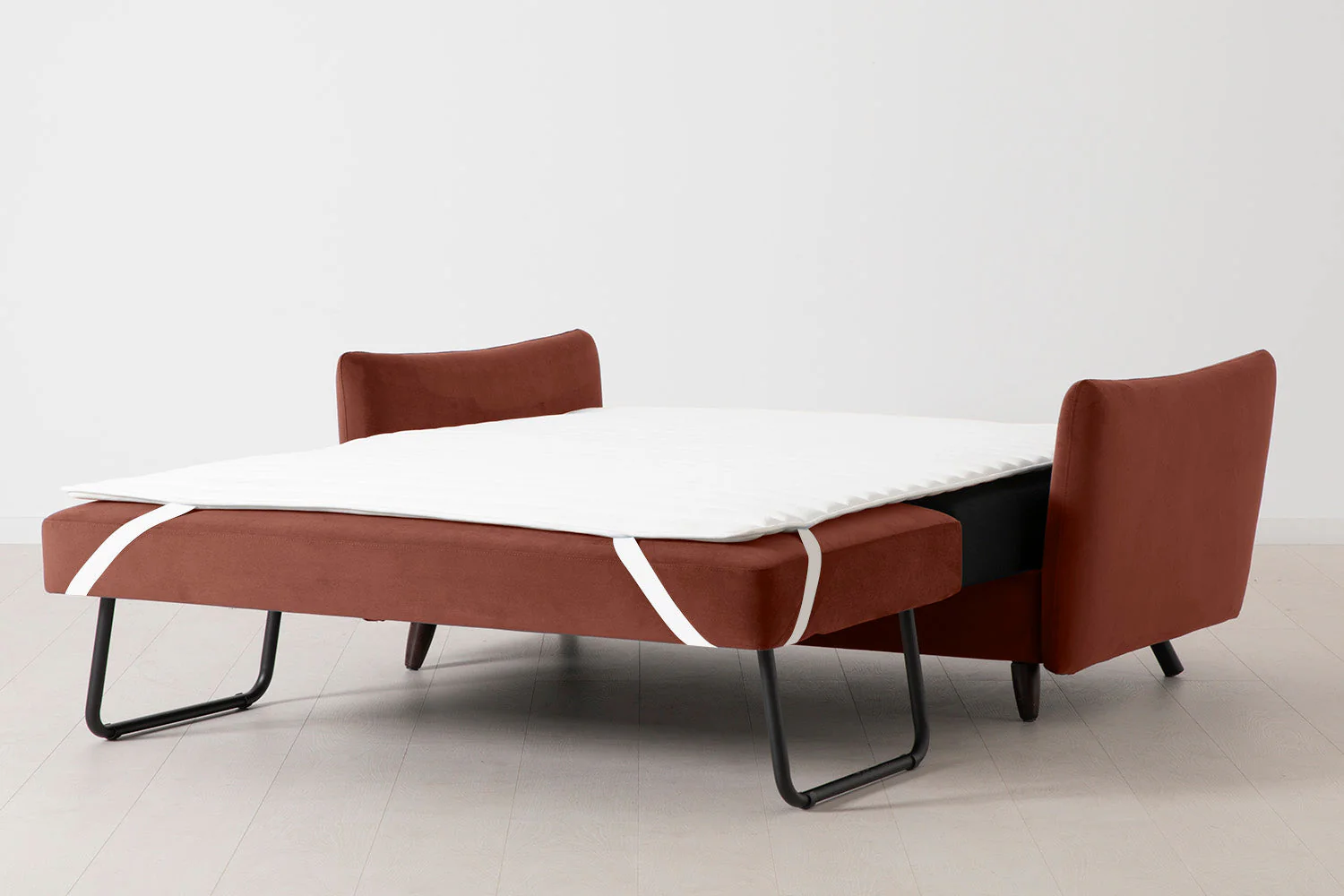 Model 08 Sofa Bed 2.5 Seater, Brick - Image 14