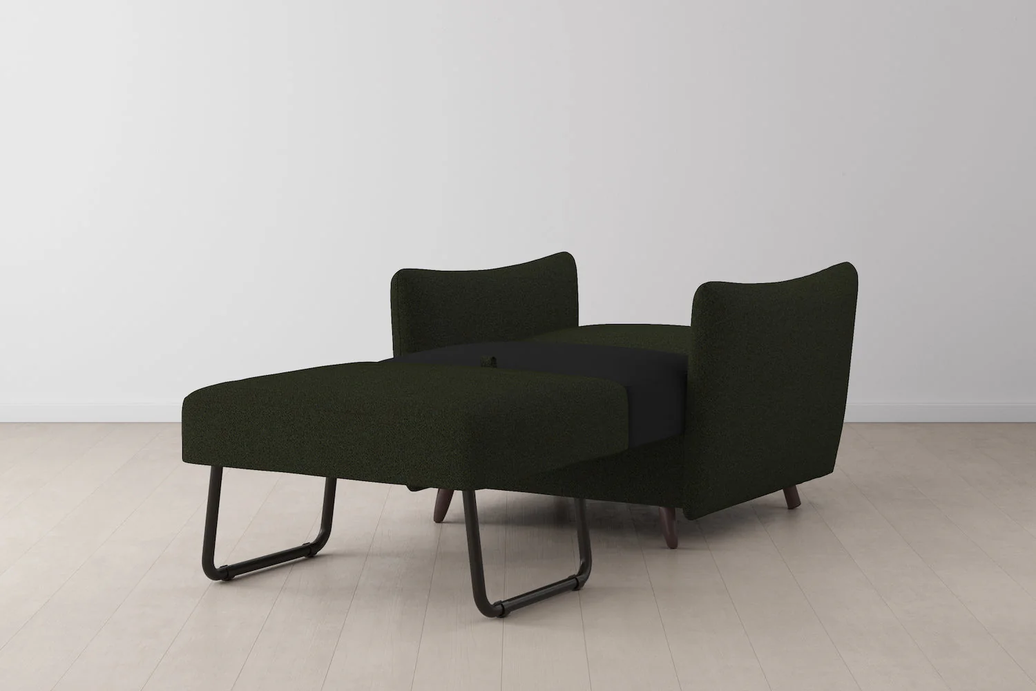 Model 08 Chair Bed Single Sofa Bed, Fern - Image 6