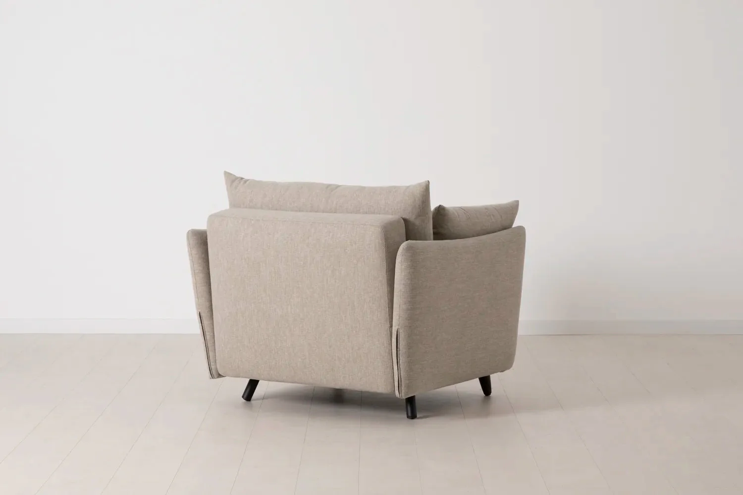 Model 08 Chair Bed Single Sofa Bed, Pumice - Image 6