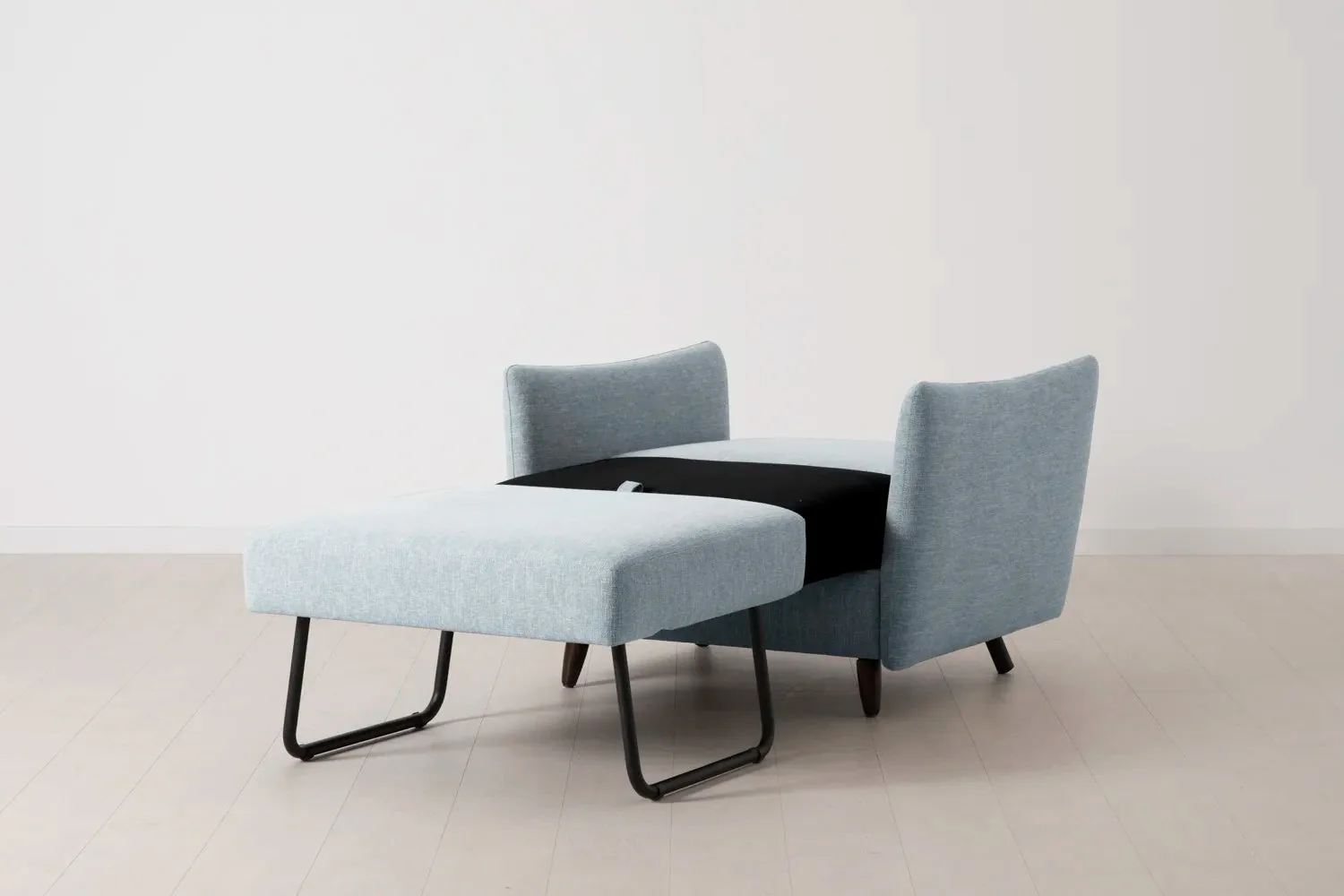 Model 08 Chair Bed Single Sofa Bed, Seaglass - Image 8