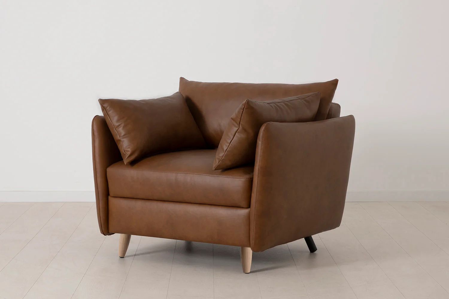 Model 08 Chair Bed Single Sofa Bed, Oak / Maple - Image 3