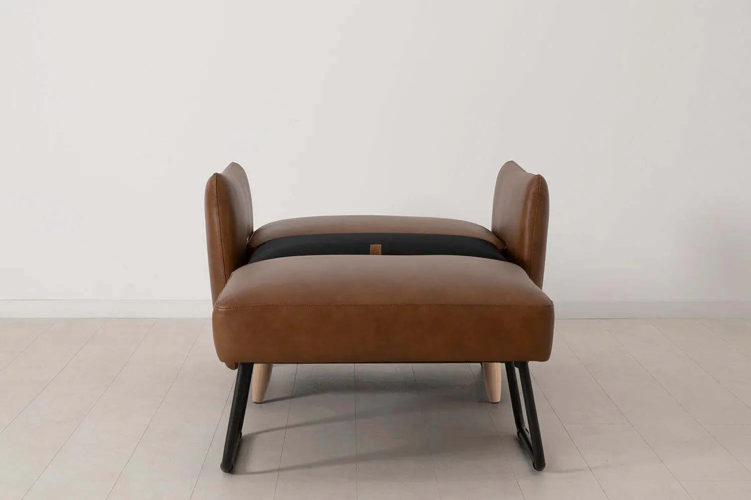Model 08 Chair Bed Single Sofa Bed, Oak / Maple - Image 5