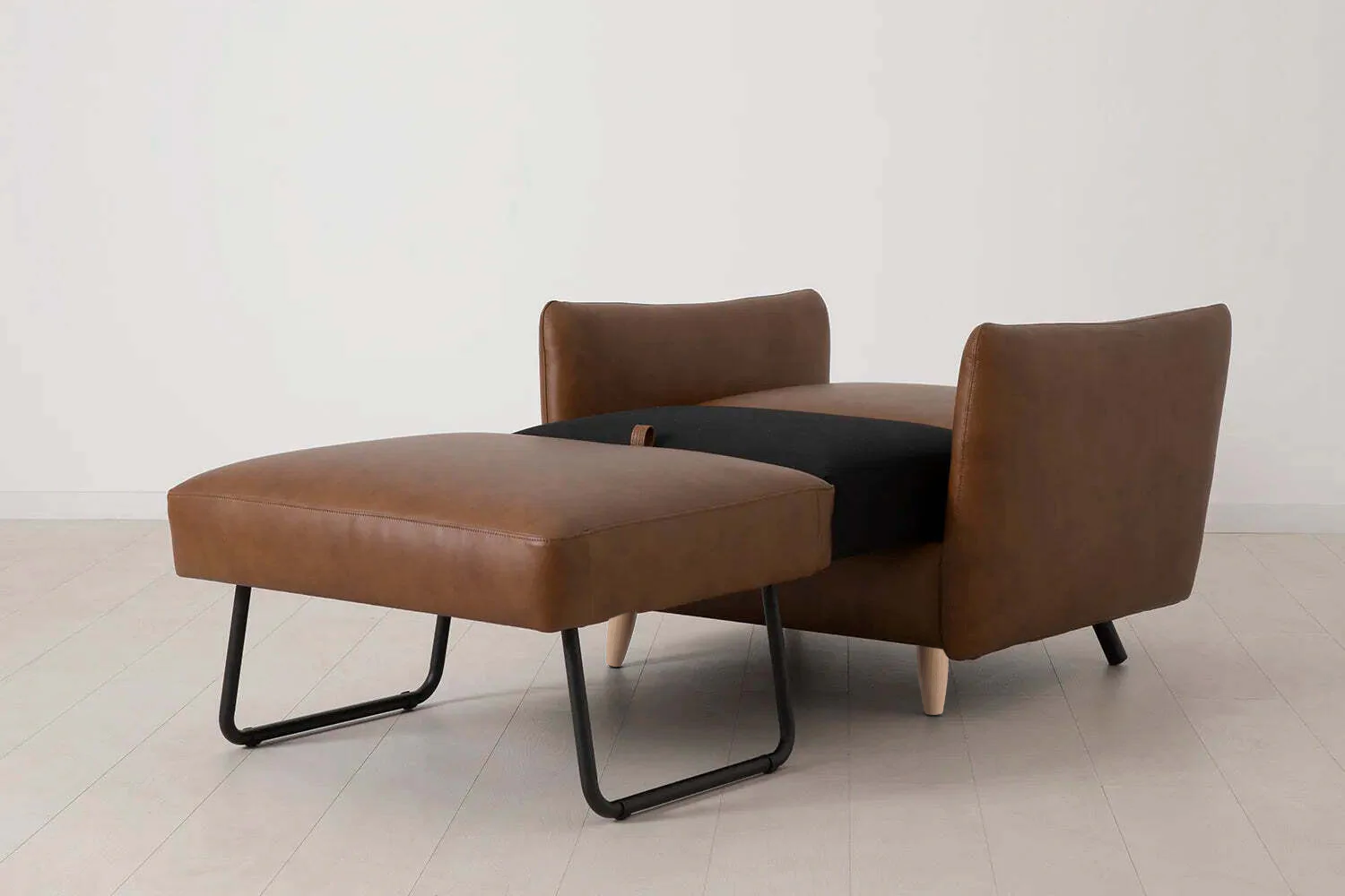 Model 08 Chair Bed Single Sofa Bed, Oak / Maple - Image 7