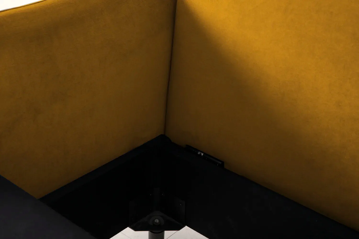 Model 08 Chair Bed Single Sofa Bed, Oak / Mustard - Image 13