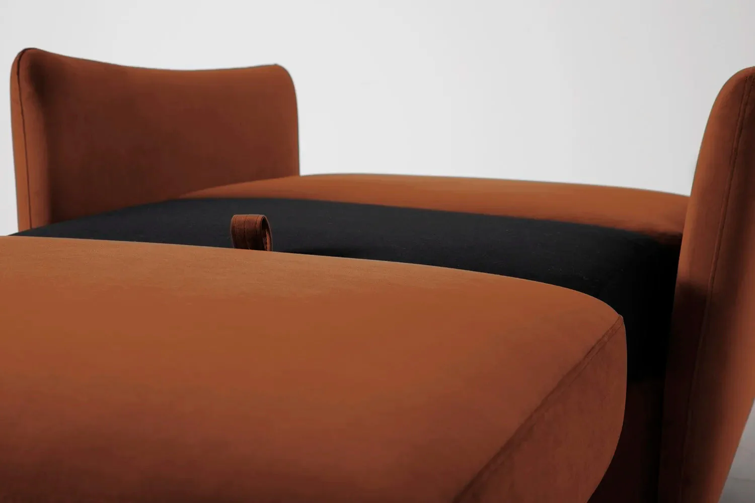 Model 08 Chair Bed Single Sofa Bed, Umber - Image 13