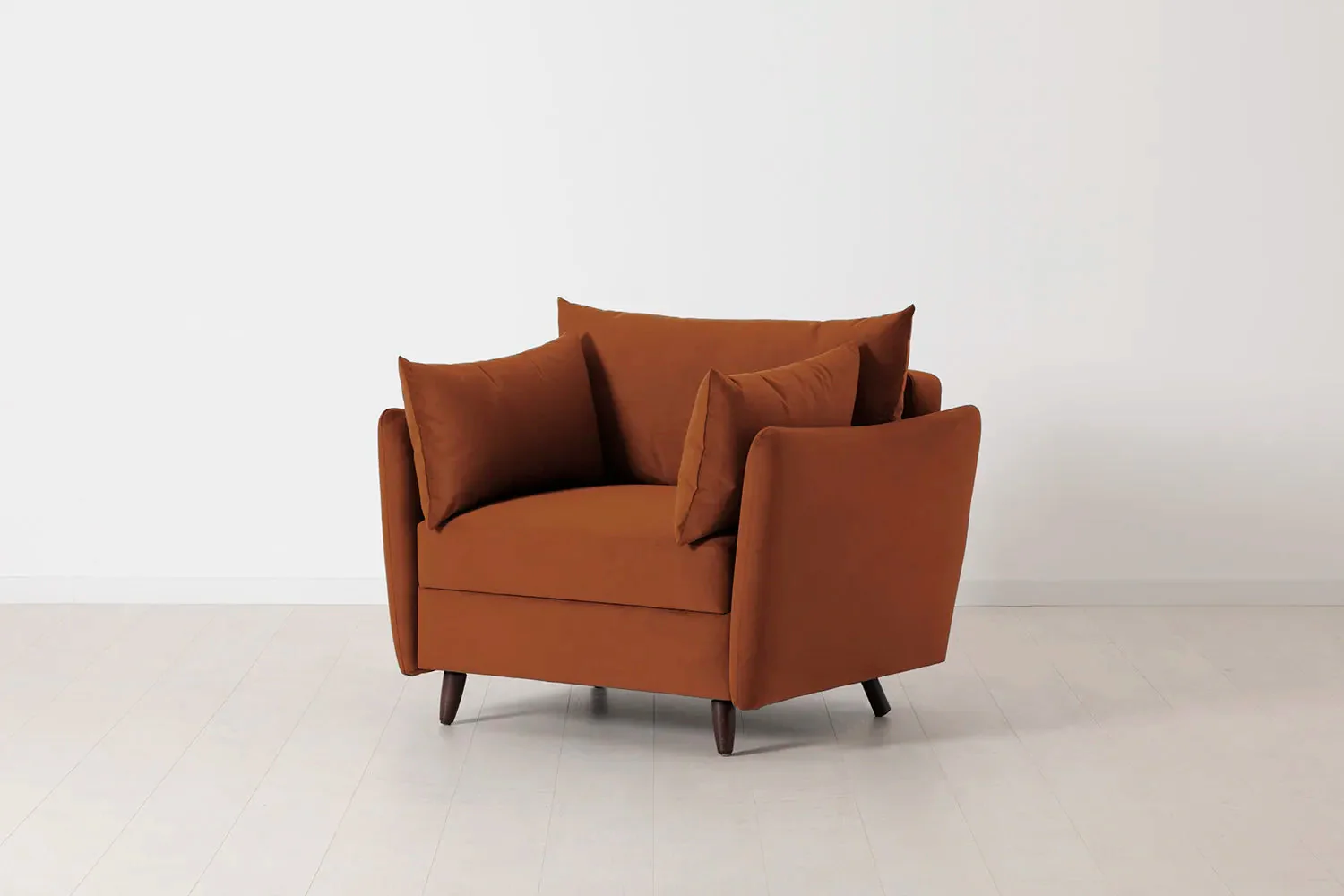 Model 08 Chair Bed Single Sofa Bed, Umber - Image 5