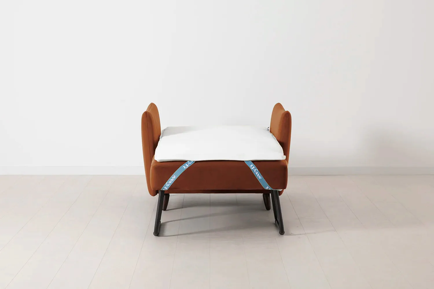 Model 08 Chair Bed Single Sofa Bed, Umber - Image 8