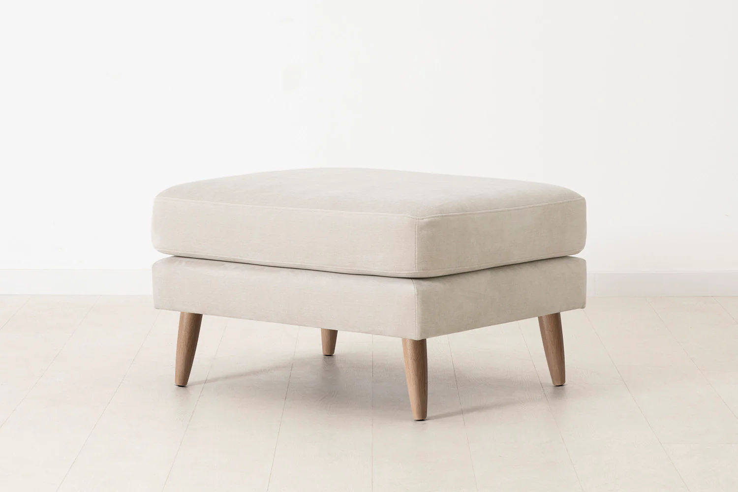 Model 08 Ottoman, Oak / Chalk - Image 3