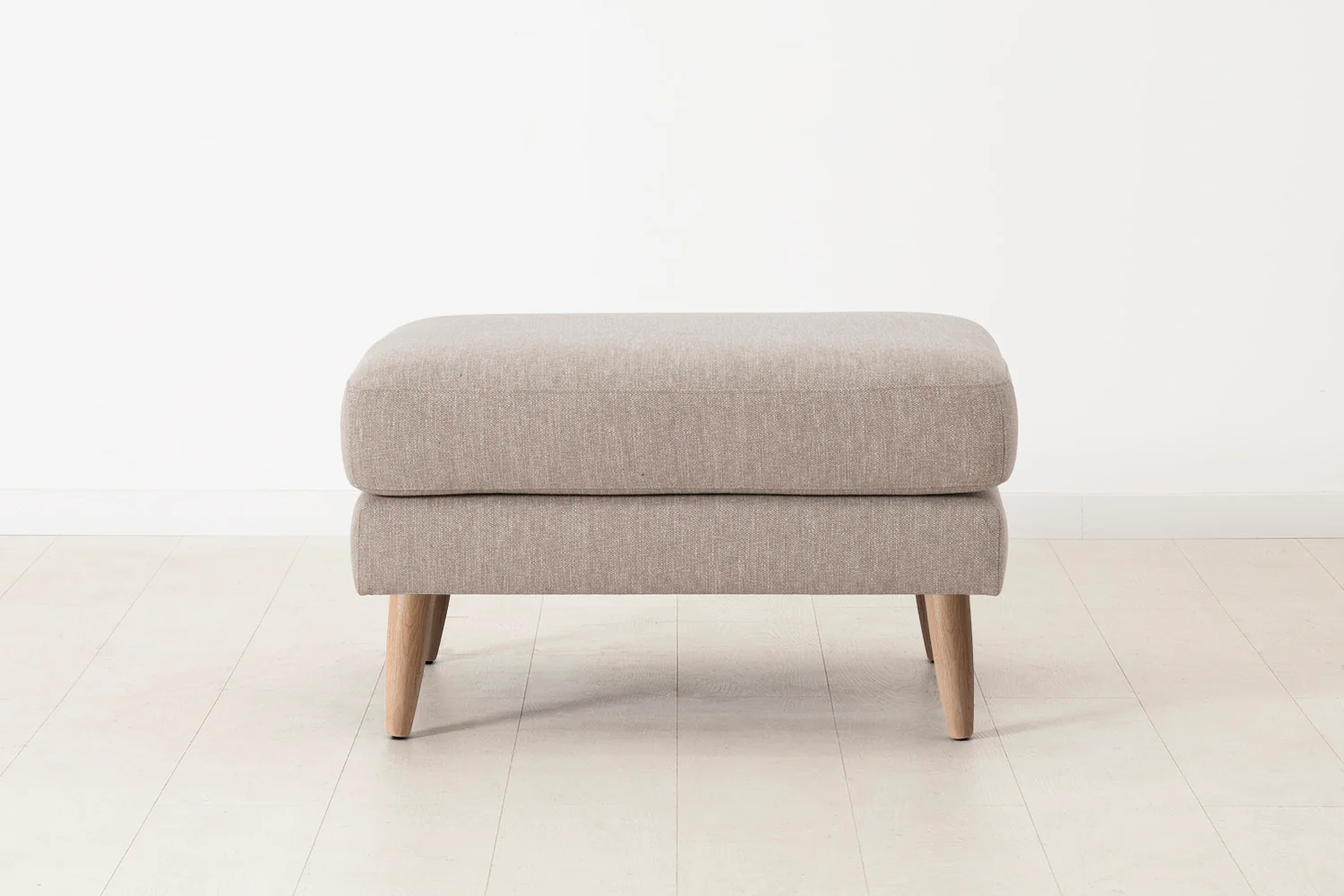Model 08 Ottoman, Oak / Pumice