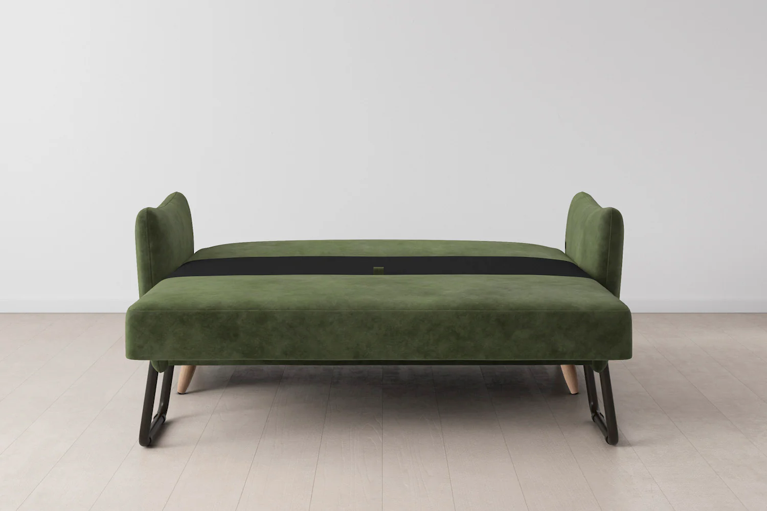 Model 08 Sofa Bed 2.5 Seater, Oak / Conifer - Image 6