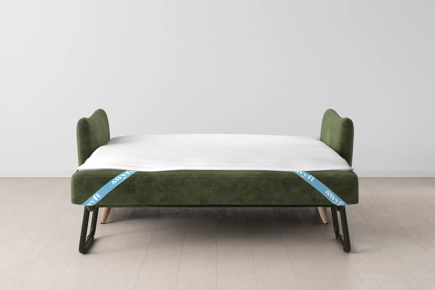 Model 08 Sofa Bed 2.5 Seater, Oak / Conifer - Image 7