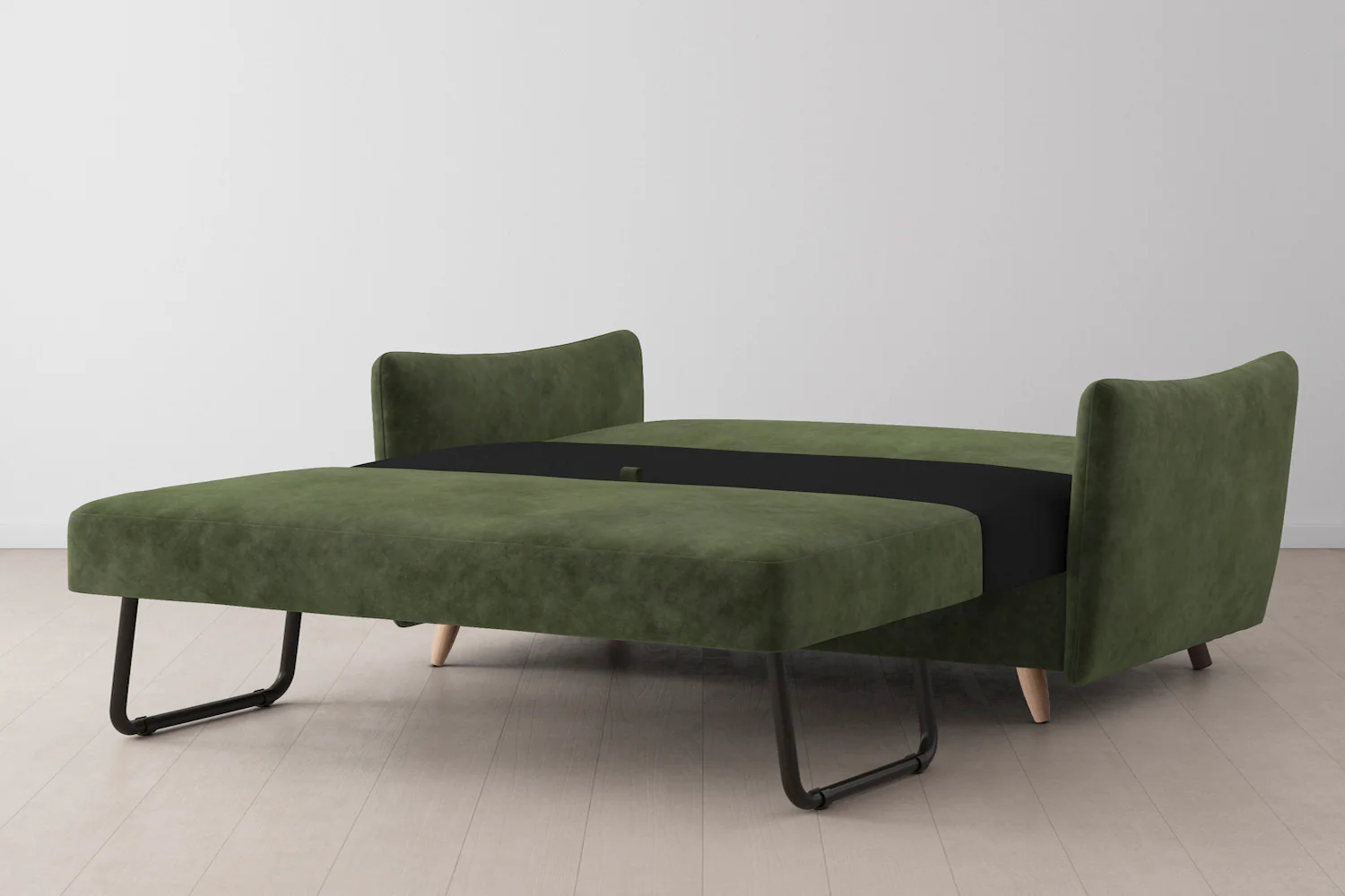 Model 08 Sofa Bed 2.5 Seater, Oak / Conifer - Image 8