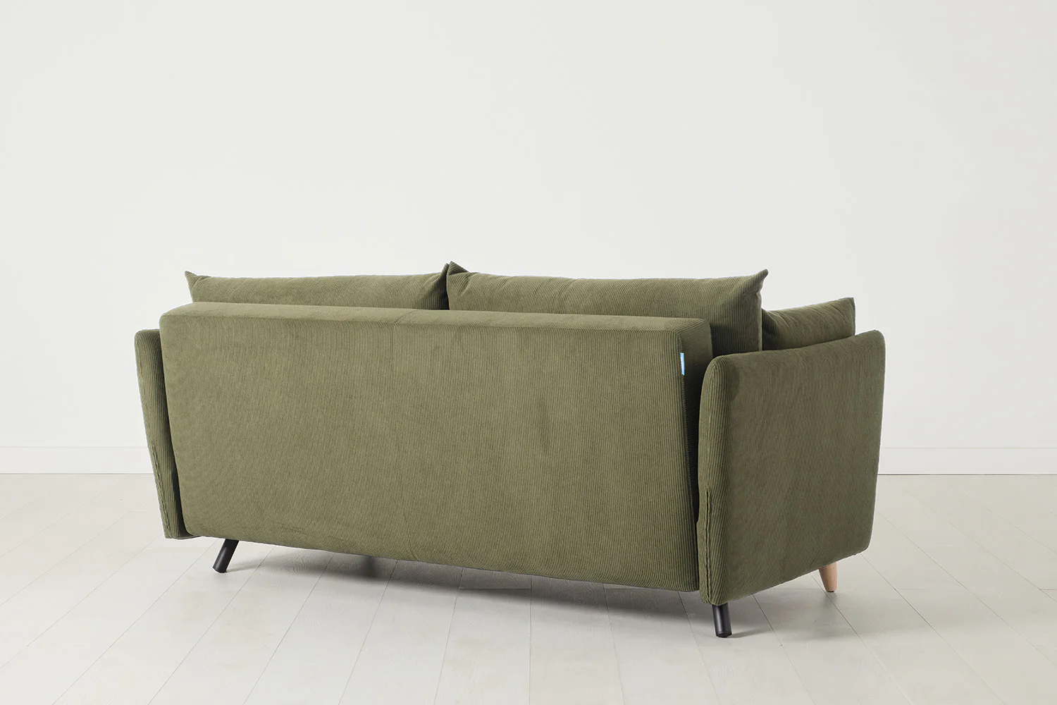 Model 08 Sofa Bed 2.5 Seater, Oak / Fennel - Image 3