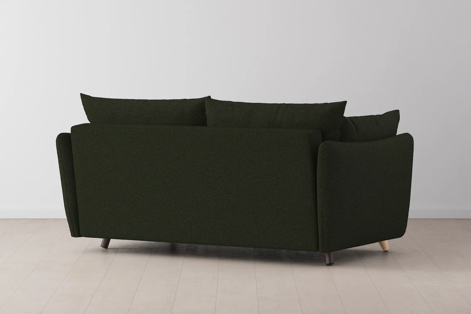 Model 08 Sofa Bed 2.5 Seater, Oak / Fern - Image 4