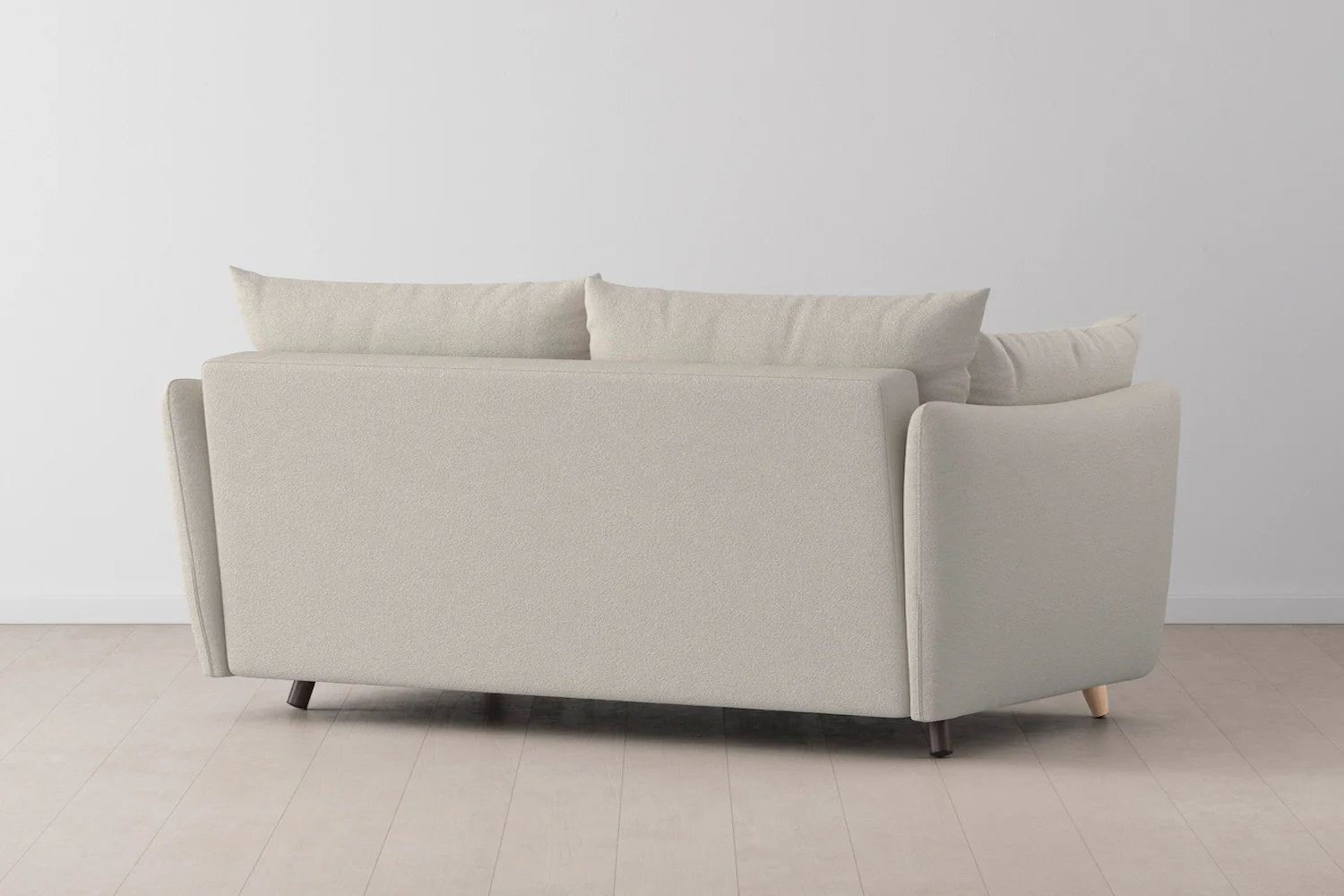 Model 08 Sofa Bed 2.5 Seater, Oak / Ivory - Image 4