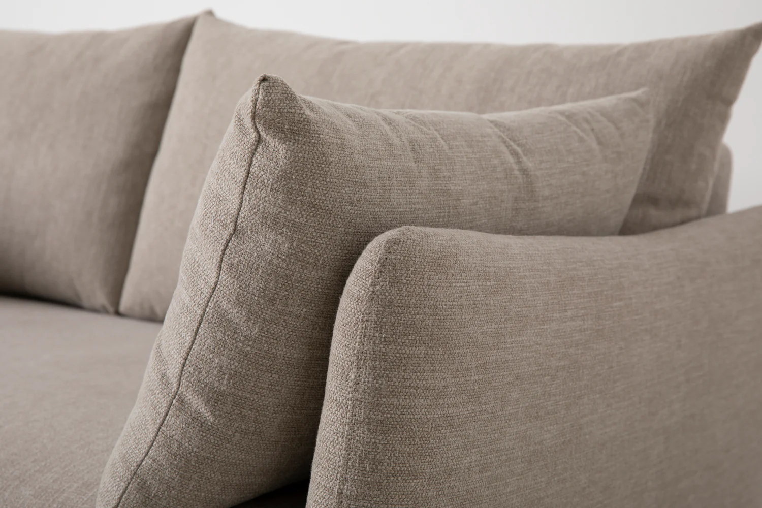 Model 08 Sofa Bed 2.5 Seater, Oak / Pumice - Image 9