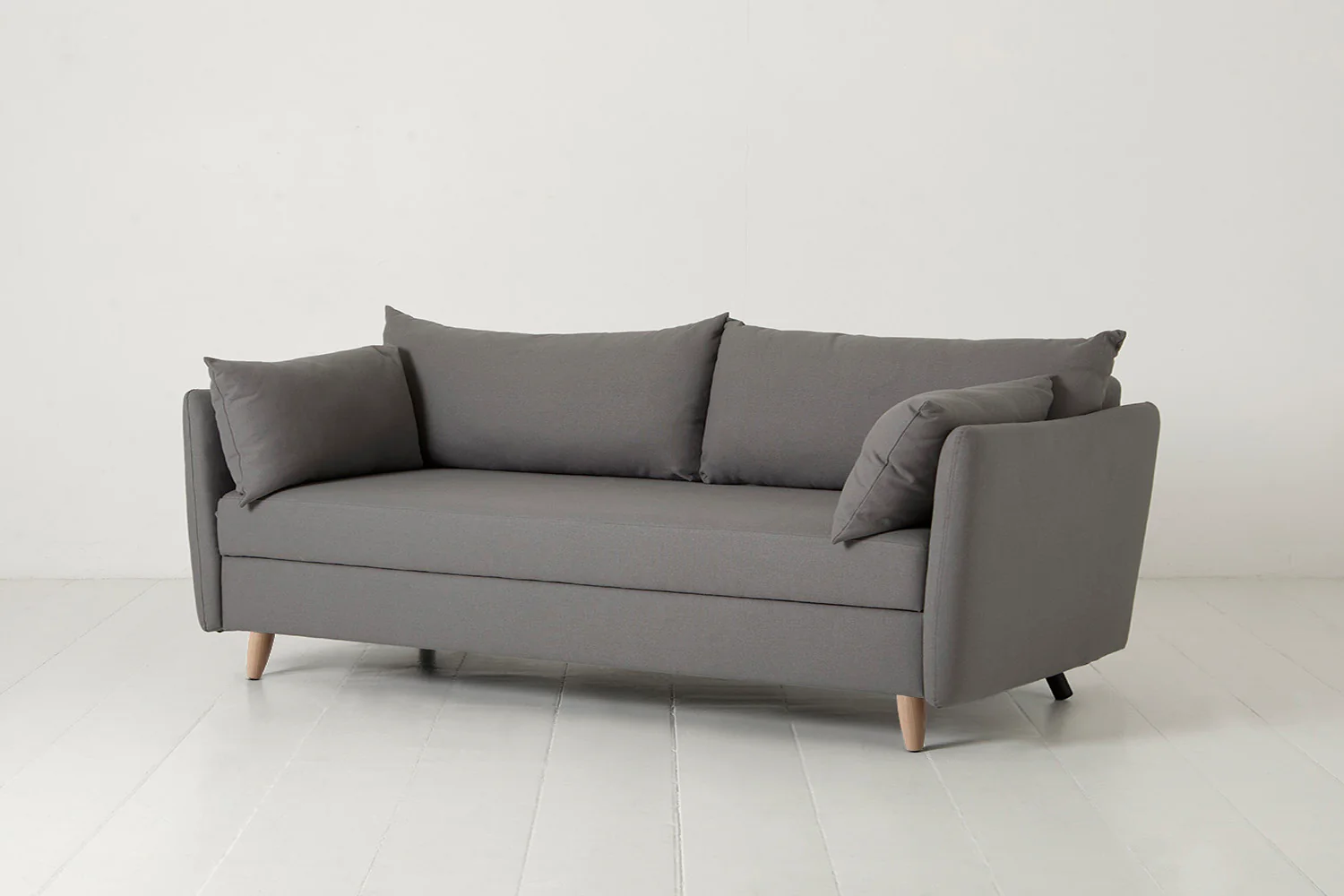 Model 08 Sofa Bed 2.5 Seater, Oak / Risso - Image 3