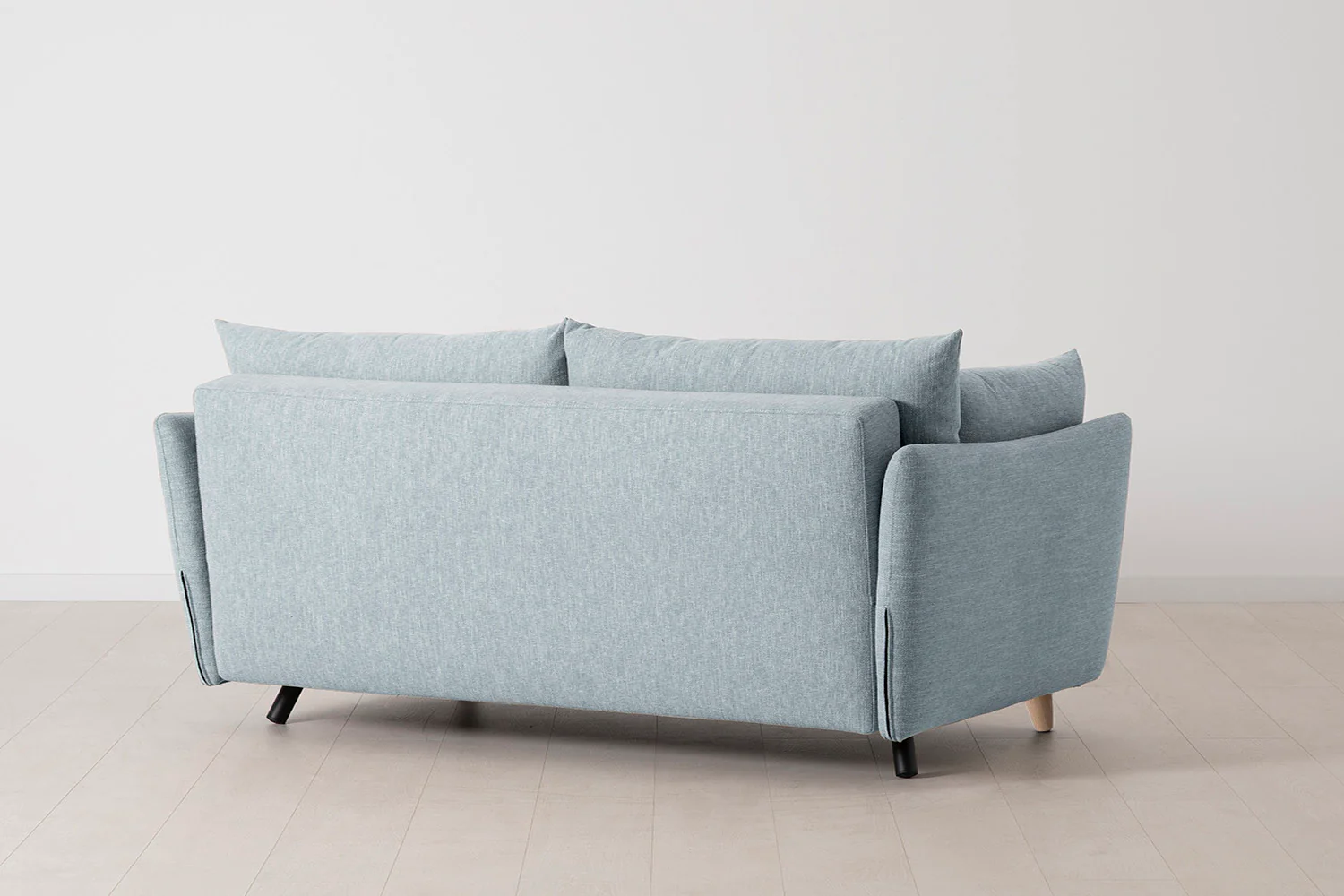 Model 08 Sofa Bed 2.5 Seater, Oak / Seaglass - Image 5