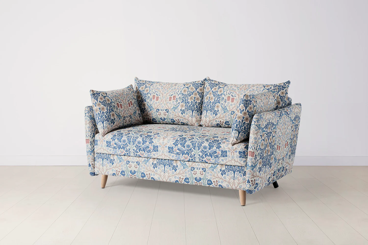 Model 08 Sofa Bed 2 Seater, Oak / Blackthorn - Image 5