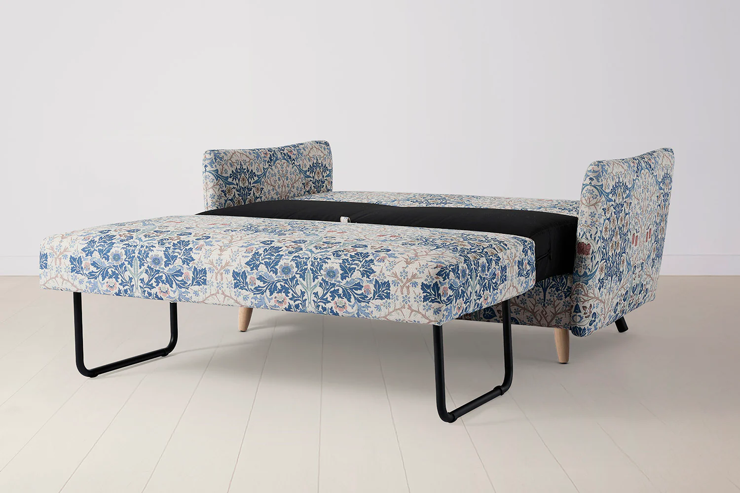 Model 08 Sofa Bed 2 Seater, Oak / Blackthorn - Image 9