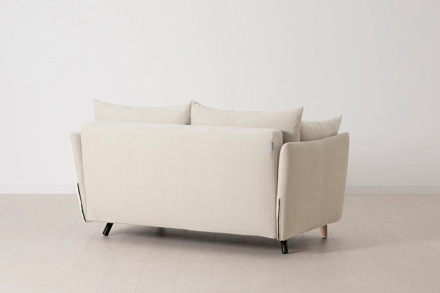 Model 08 Sofa Bed 2 Seater, Oak / Chalk - Image 6