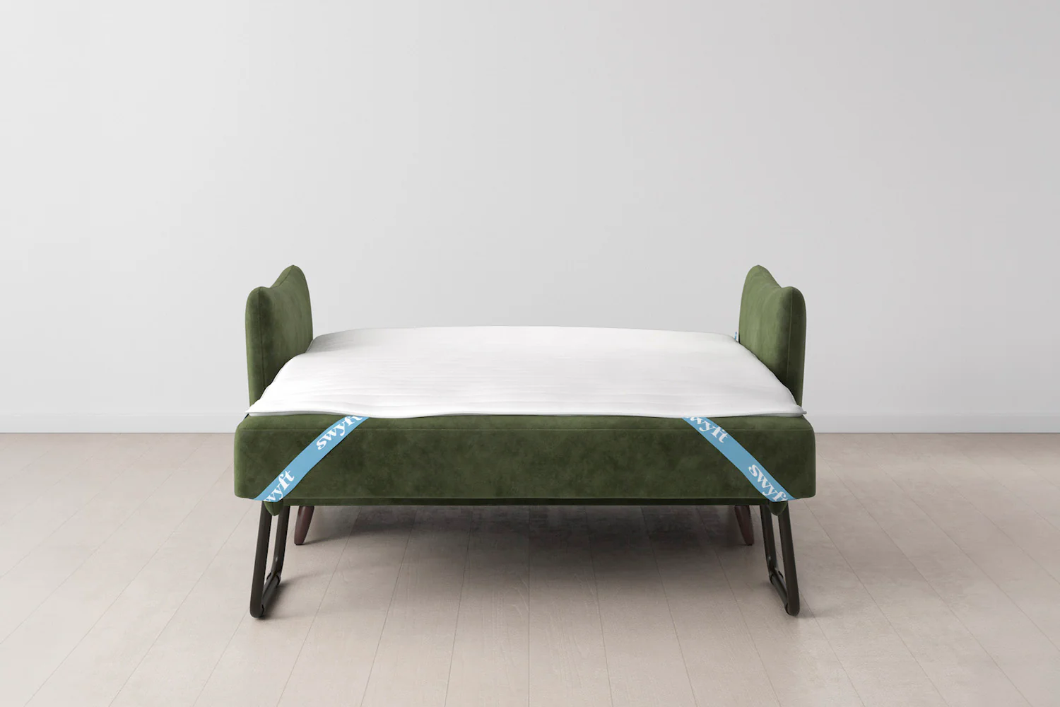 Model 08 Sofa Bed 2 Seater, Oak / Conifer - Image 7