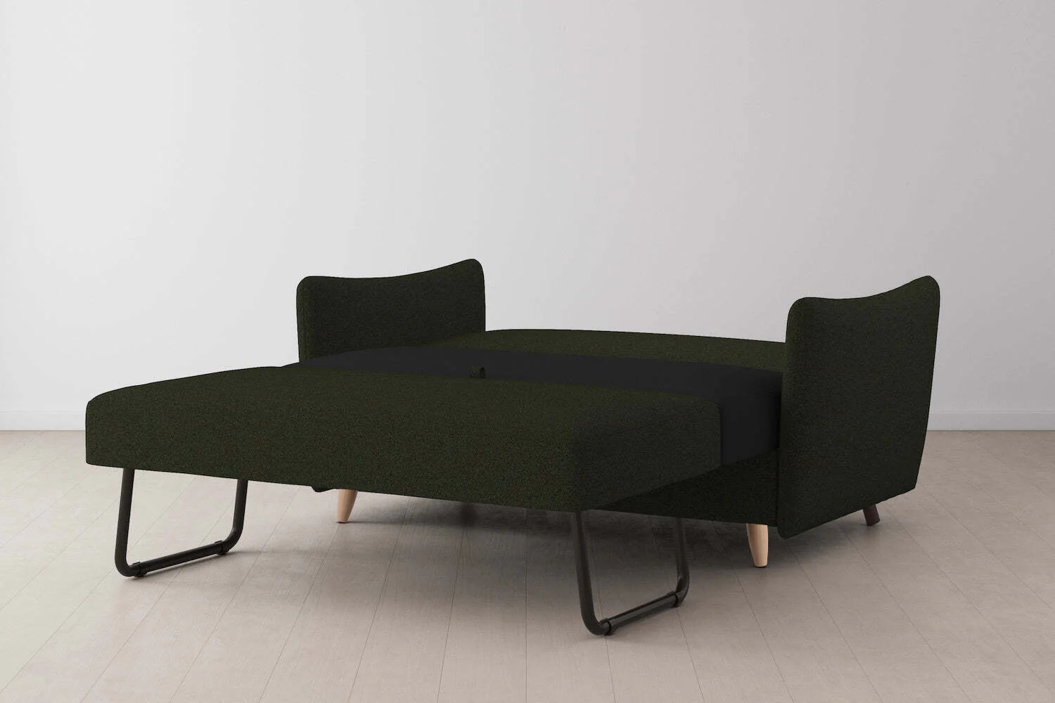Model 08 Sofa Bed 2 Seater, Oak / Fern - Image 8
