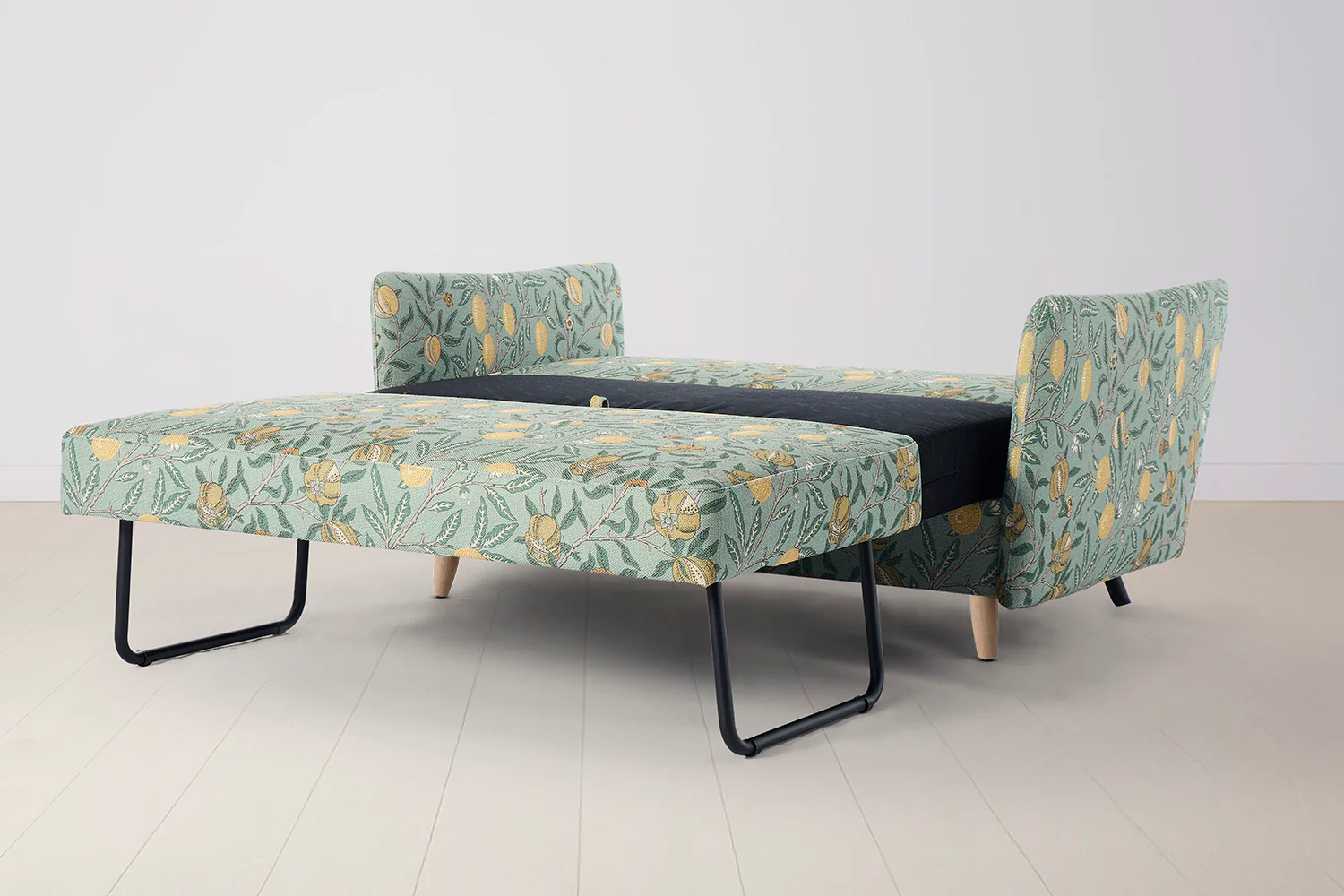 Model 08 Sofa Bed 2 Seater, Oak / Fruit - Image 7