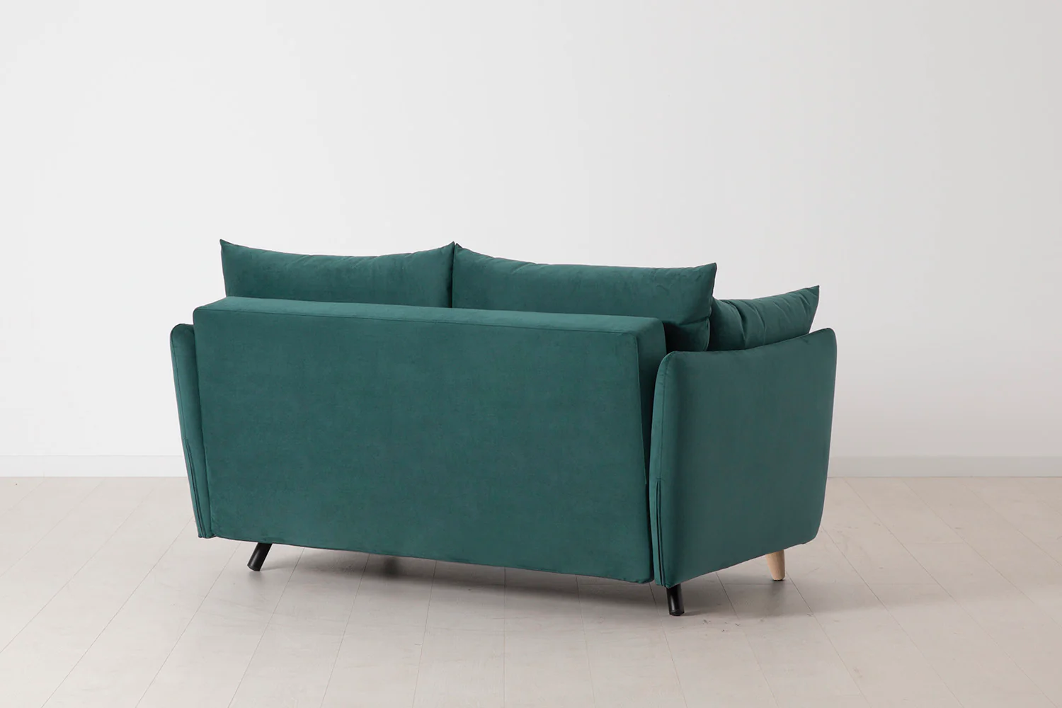 Model 08 Sofa Bed 2 Seater, Oak / Kingfisher - Image 5