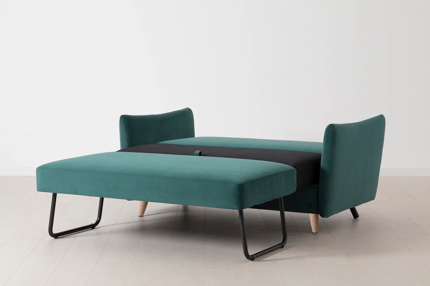 Model 08 Sofa Bed 2 Seater, Oak / Kingfisher - Image 8