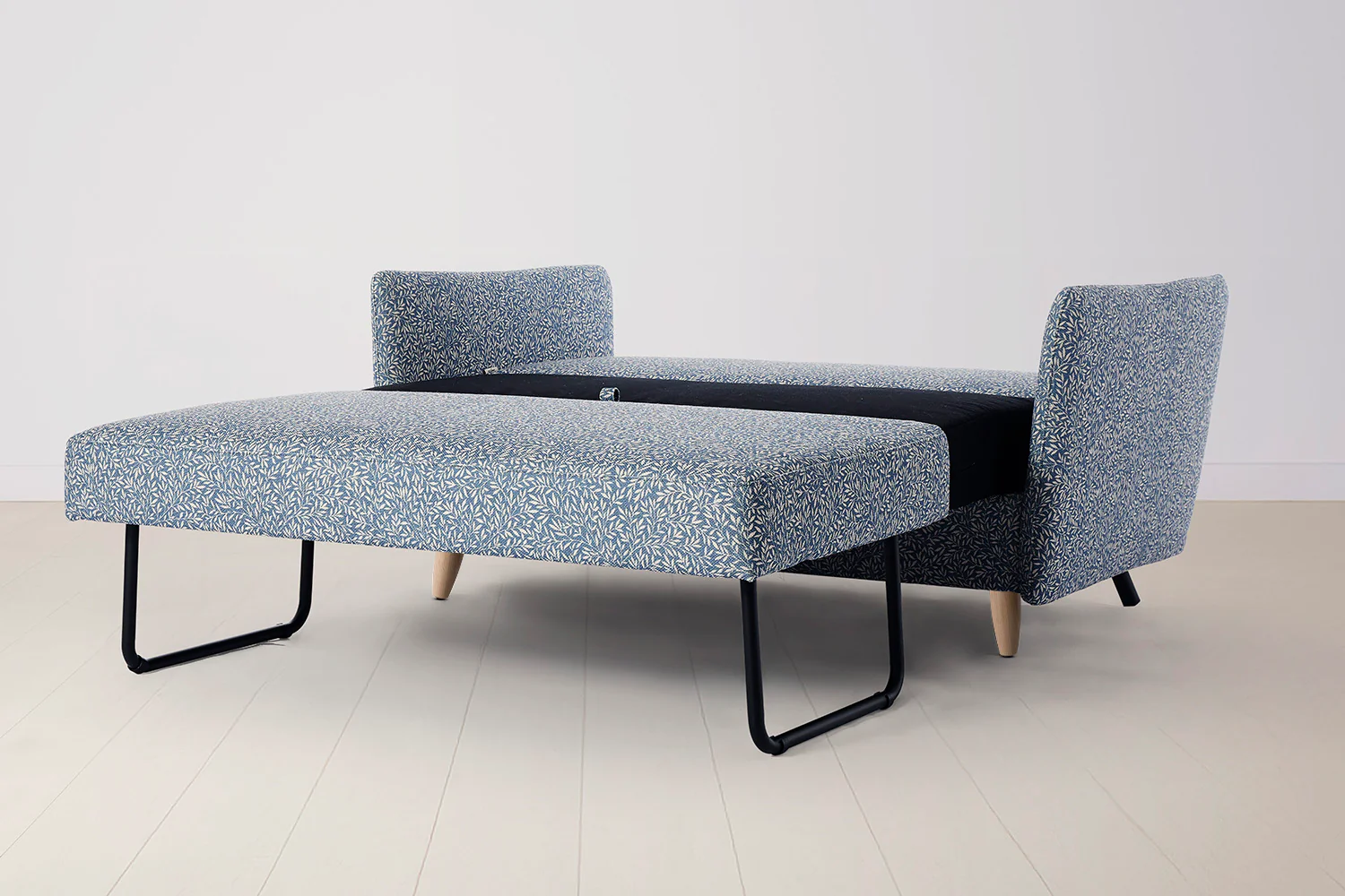 Model 08 Sofa Bed 2 Seater, Oak / Standen - Image 7